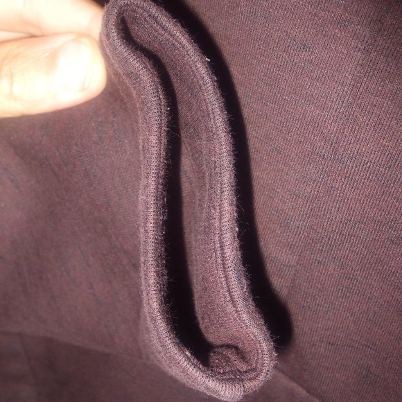 Adidas Stella McCartney Jacket Asymmetrical Burgundy Plum Heartracer Cross-fit - Picture 15 of 16